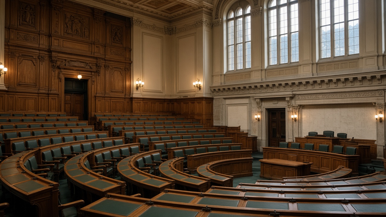The Council of States chamber in the Federal Palace