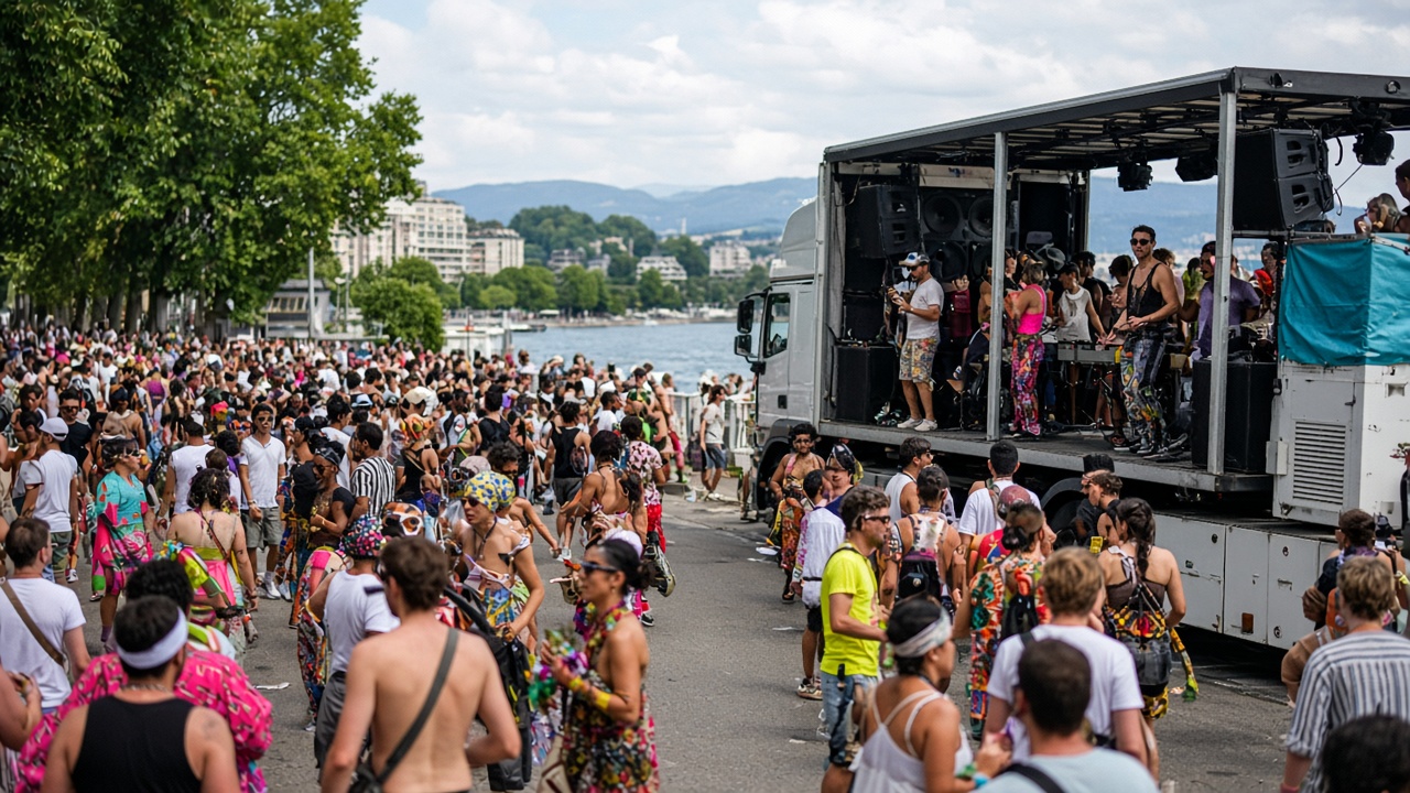 Street Parade Fills the Lake Basin on the Second Saturday